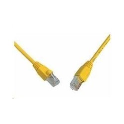 Solarix - patch kabel CAT5E SFTP PVC 1m žlutý