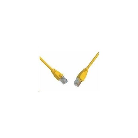 Solarix - patch kabel CAT5E SFTP PVC 1m žlutý