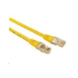 Solarix - patch kabel CAT5E UTP PVC 3m žlutý