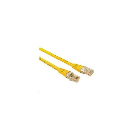 Solarix - patch kabel CAT5E UTP PVC 3m žlutý