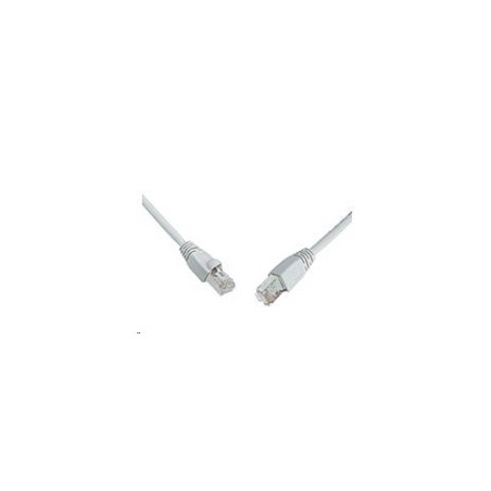Solarix - patch kabel CAT6 SFTP PVC 0,5m šedý snag-proof