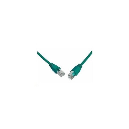 Solarix - patch kabel CAT6 SFTP PVC 1m zelený