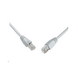 Solarix - patch kabel CAT5E SFTP PVC 2m šedý snag proof