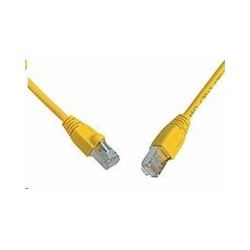 Solarix - patch kabel CAT5E SFTP PVC 10m žlutý