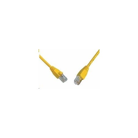 Solarix - patch kabel CAT5E SFTP PVC 10m žlutý