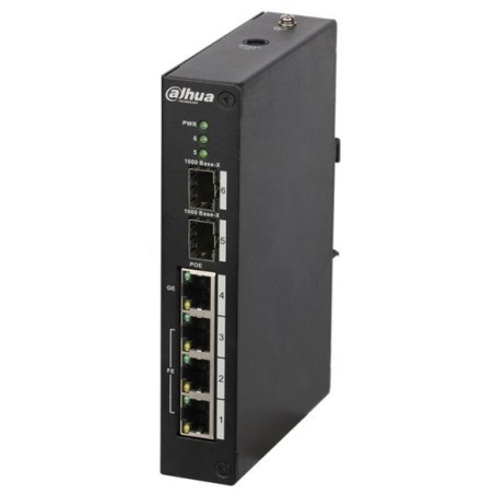 Dahua PoE switch (4xPoE, Unamanaged) PFS3206-4P-96