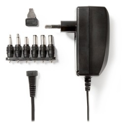 Nedis ACPA007 - Univerzální napájecí adaptér | 3/4,5/6/7,5/9/12 V DC | 2,25 A