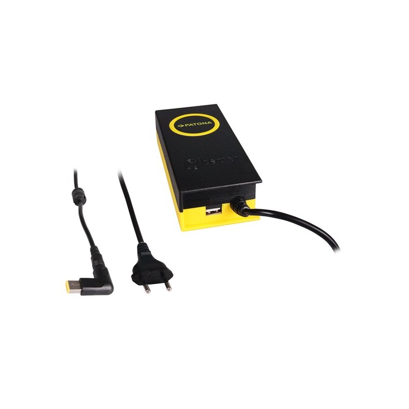 PATONA napájecí adaptér k ntb/ 20V/4,7A 90W/ konektor 11x4,5mm/ Slim Tip/ + výstup USB