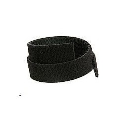 Oboustranný suchý zip Solarix,šířka 10mm,25m,černý
