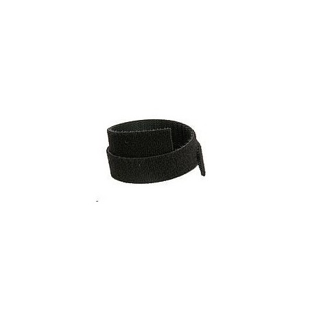 Oboustranný suchý zip Solarix,šířka 10mm,25m,černý