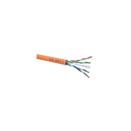 Solarix - instalační kabel UTP, Cat6, drát, LSOHFR, cívka 500m