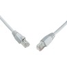 Solarix - patch kabel CAT5E SFTP PVC 7m šedý snag proof
