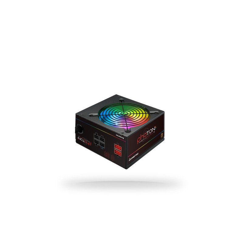CHIEFTEC zdroj CTG-750C-RGB / Photon Series / 750W / 120mm fan / akt. PFC / modulární kabeláž / 80PLUS Bronze