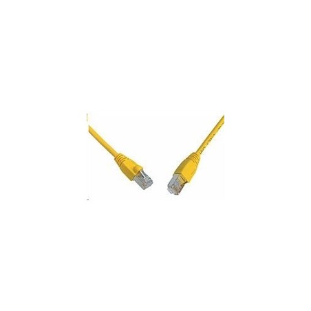 Solarix - patch kabel CAT5E SFTP PVC 15m žlutý