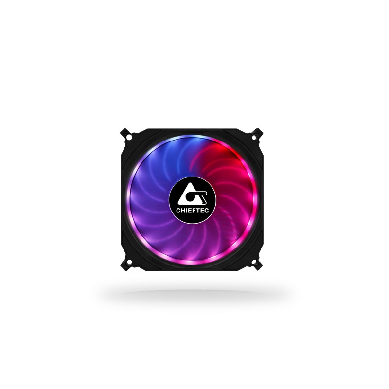 CHIEFTEC ventilátor Tornado / 120mm fan / RGB LED / ultratichý 16 dBa