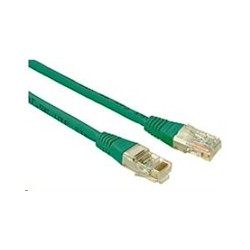 Solarix - patch kabel CAT5E UTP PVC 2m zelený non-snag proof