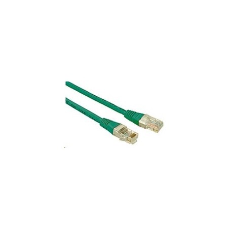 Solarix - patch kabel CAT5E UTP PVC 2m zelený non-snag proof