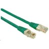 Solarix - patch kabel CAT5E UTP PVC 2m zelený non-snag proof