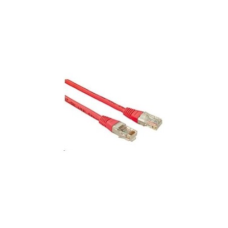 Solarix - patch kabel CAT5E UTP PVC 2m červený