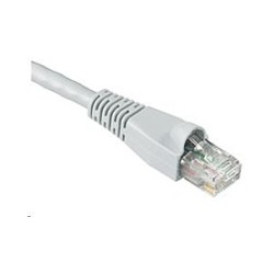 Solarix - patch kabel CAT5E UTP PVC 0,5m šedý snag-proof