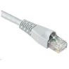 Solarix - patch kabel CAT5E UTP PVC 0,5m šedý snag-proof