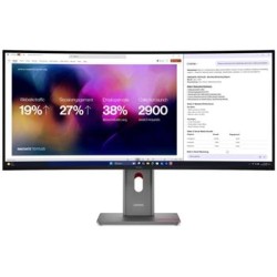 LENOVO LCD P40WD-40 - 39.7",ECO-IPS,21:9,5120x2160,300cd/m2,1000:1,4ms,HDMI,DP,DPout,DC,USB Hub,RJ45,Pivot
