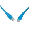Solarix - patch kabel CAT5E UTP PVC 1m modrý snag-proof