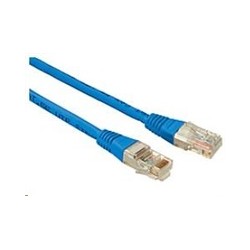 Solarix - patch kabel CAT5E UTP PVC 2m modrý non-snag proof