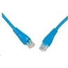 Solarix - patch kabel CAT5E UTP PVC 20m modrý snag-proof
