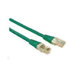 Solarix - patch kabel CAT5E UTP PVC 3m zelený non-snag proof