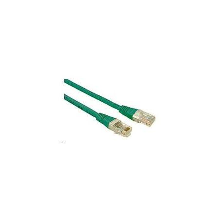 Solarix - patch kabel CAT5E UTP PVC 3m zelený non-snag proof