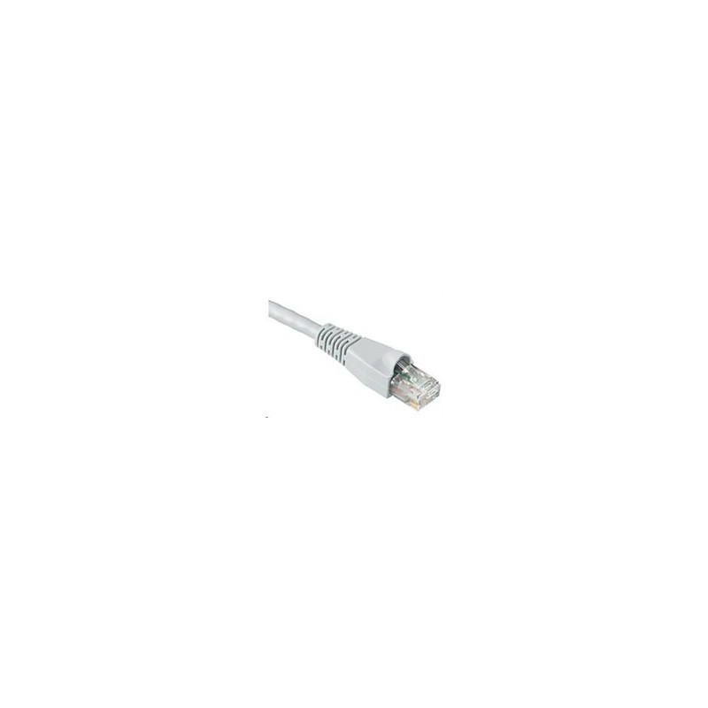 Solarix - patch kabel CAT5E UTP PVC 3m šedý snag-proof