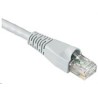 Solarix - patch kabel CAT5E UTP PVC 3m šedý snag-proof