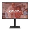 AOC/X24E4U/24"/IPS/FHD/100Hz/4ms/Černá/5R