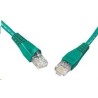 Solarix - patch kabel CAT5E UTP PVC 2m zelený snag-proof