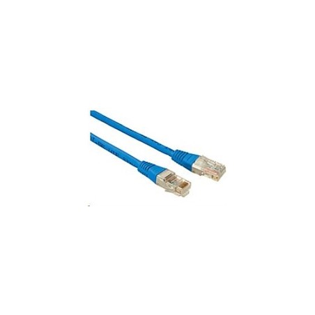 Solarix - patch kabel CAT5E UTP PVC 5m modrý non-snag proof