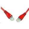 Solarix - patch kabel CAT5E UTP PVC 7m červený snag-proof