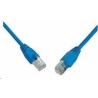 Solarix - patch kabel CAT6 SFTP PVC 10m modrý snag-proof