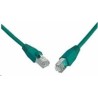 Solarix - patch kabel CAT6 SFTP PVC 0,5m zelený