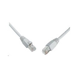 Solarix - patch kabel CAT6 SFTP PVC 10m šedý snag-proof