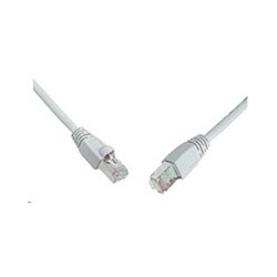Solarix - patch kabel CAT6 SFTP PVC 20m šedý snag-proof