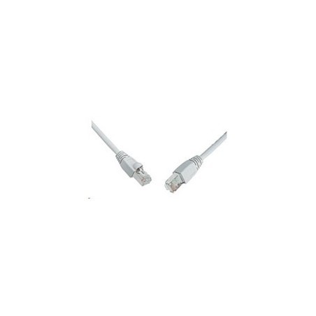 Solarix - patch kabel CAT6 SFTP PVC 15m šedý snag-proof