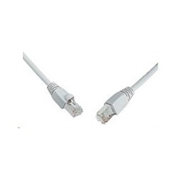 Solarix - patch kabel CAT6 SFTP PVC 1m šedý snag-proof