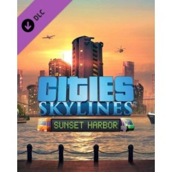 Cities Skylines Sunset Harbor – herní rozšíření pro PC (elektronická licence)