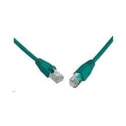 Solarix - patch kabel CAT6 SFTP PVC 10m zelený
