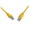 Solarix - patch kabel CAT6 SFTP PVC 10m žlutý