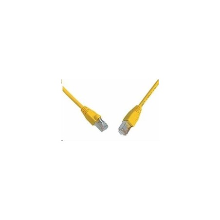 Solarix - patch kabel CAT6 SFTP PVC 2m žlutý