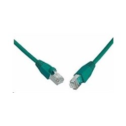 Solarix - patch kabel CAT6 SFTP PVC 3m zelený