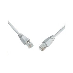 Solarix - patch kabel CAT6 SFTP PVC 3m šedý snag-proof