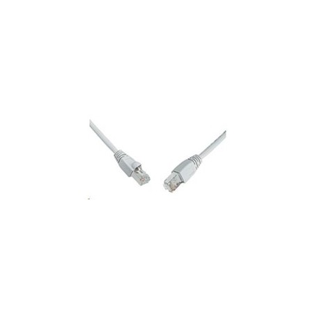 Solarix - patch kabel CAT6 SFTP PVC 3m šedý snag-proof